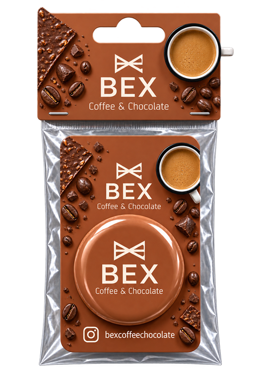 BEX Coffee & Chocolate magnet ambalajı