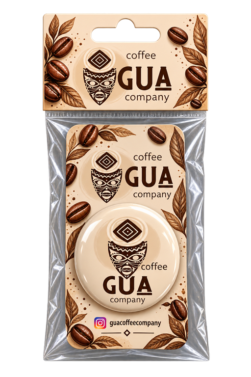 GUA Coffee Company magnet ambalajı